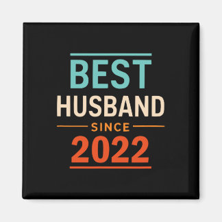 Beste man sinds 2022 2e bruiloft Jubileum 2 Magneet