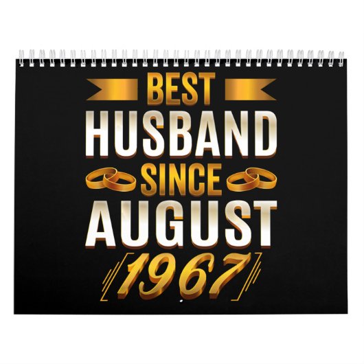 Beste man sinds augustus 1967 Funny Jubileum Kalender (Hoes)