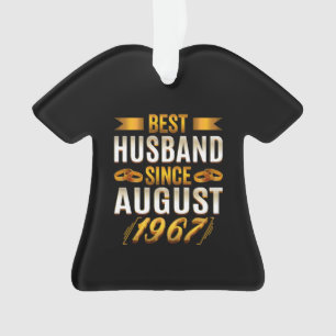 Beste man sinds augustus 1967 Funny Jubileum Ornament
