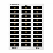 Beste man sinds augustus 1970 - Funny 50th Etiket (Full Sheet)