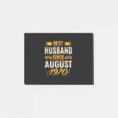 Beste man sinds augustus 1970 - Funny 50th Post-it® Notes (Voorkant)