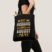 Beste man sinds augustus 1970 - Funny 50th Tote Bag (Dichtbij)