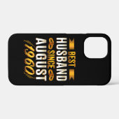 Beste man sinds augustus Funny 60th Jubileum Case-Mate iPhone Case (Achterkant (horizontaal))