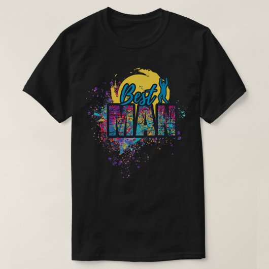 Beste man t-shirt (Design voorkant)
