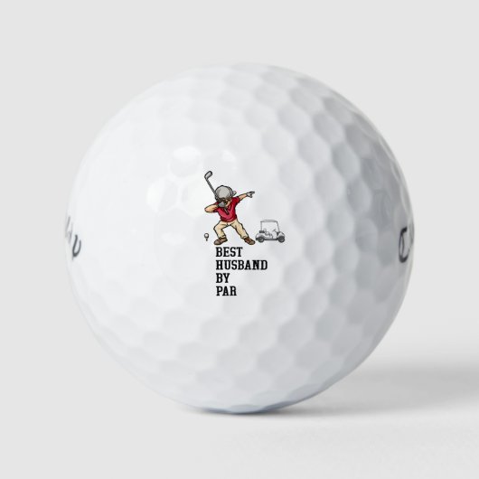 Beste man van par golfballen (Voorkant)