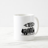Beste Man Vrachtwagenchauffeur Koffiemok (Voorkant rechts)