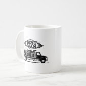 Beste Man Vrachtwagenchauffeur Koffiemok (Voorkant links)