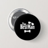 Beste Man Vrienden Bruid Bruidspaar Bachel Ronde Button 5,7 Cm (Voorkant /achterkant)
