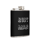 Beste man | Weddenschap Heupfles (Rechts)