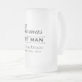 BESTE MAN WEDDING ARTIJ FROSTED MOK (16 oz.) (Voorkant rechts)