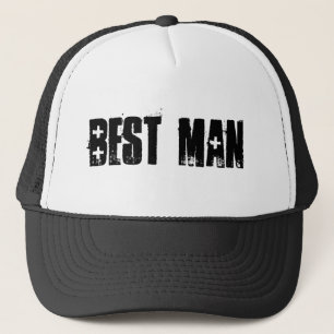 Beste man, zwart-wit pet