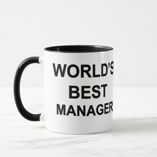 Beste manager ter wereld mok (Links)