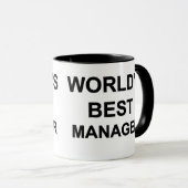 Beste manager ter wereld mok (Voorkant rechts)