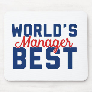 Beste manager ter wereld muismat