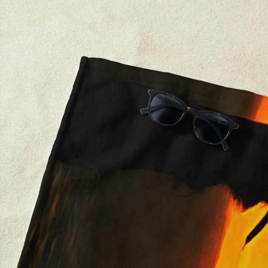 Beste manier om de dag te beëindigen 2441 Strandla Strandlaken (In situ)