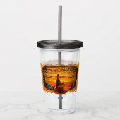 Beste manier om een dag te eindigen 2584 acryl drinkbeker (Voorkant)