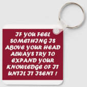 BESTE MANIER OM VRIJHEID TE BEREIKEN SLEUTELHANGER (Achterkant)
