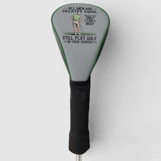 Beste mannen spelen golf jaren tachtig grappige go golfheadcover (Voorkant)
