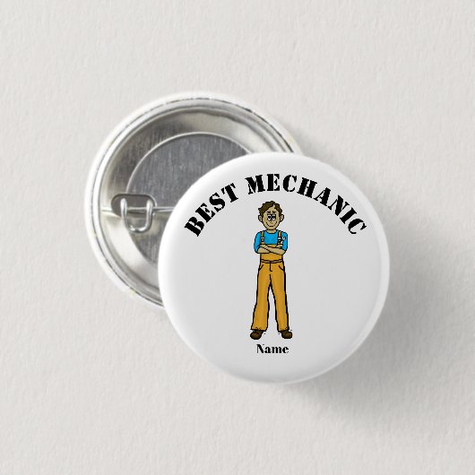 Beste mechanische Button - Olijfmakerij (Voorkant /achterkant)