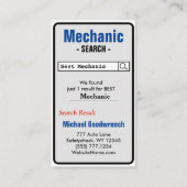 Beste mechanische Visitekaartje (Voorkant)