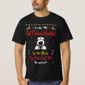 Beste medische assistent Kerstmis T-shirt (Voorkant)