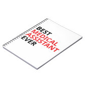 Beste medische assistent ooit notitieboek (Linkerzijde)