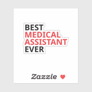 Beste medische assistent ooit sticker
