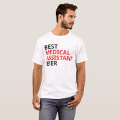 Beste medische assistent ooit t-shirt (Voorkant volledig)