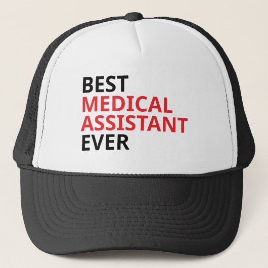 Beste medische assistent ooit trucker pet (Voorkant)