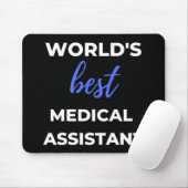 Beste medische assistent ter wereld muismat (Met muis)