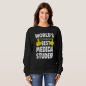 Beste Medische Student Ter Wereld Functietitel Me Trui (Voorkant volledig)