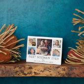 Beste Meemaw Ooit 5-Foto Collage Keepsake Custom Fotoplaat (Zijkant)