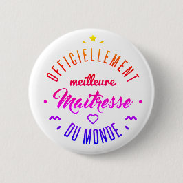 Beste meesterwerk ter wereld ronde button 5,7 cm