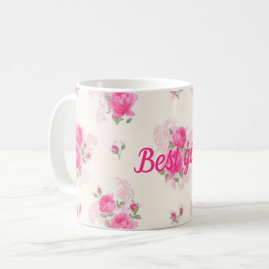 Beste meisje koffiemok (Voorkant links)