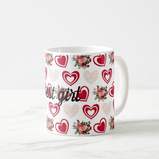 Beste meisje koffiemok (Voorkant rechts)