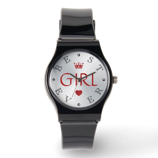 BESTE MEISJE OOIT ZEER HORLOGE (Voorkant)
