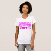Beste meisjes EMT's : Roze grootste EMT T-shirt (Voorkant volledig)