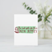 Beste meisjes uit New Jersey Briefkaart (Staand voorkant)