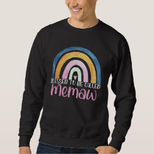 Beste Memaw Moederdag Geblesseerd om Memaw te hete Trui