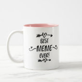 Beste Meme Ooit Tweekleurige Koffiemok (Links)