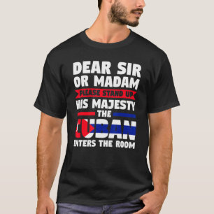 beste meneer of mevrouw sta op Cuba komt Cuba binn T-shirt
