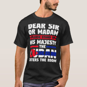 beste meneer of mevrouw sta op Cuba komt Cuba binn T-shirt