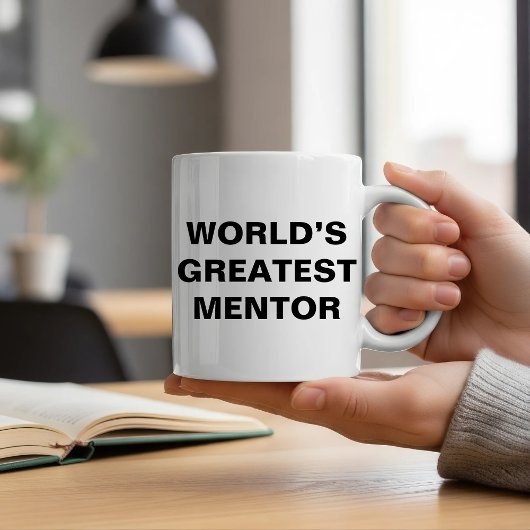 Beste Mentor Ter Wereld Tweekleurige Koffiemok