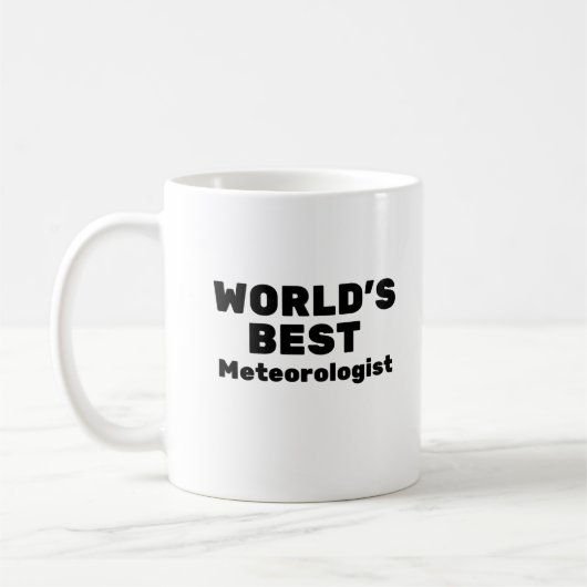 Beste meteoroloog ter wereld koffiemok (Links)