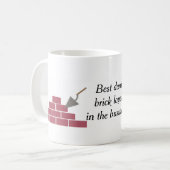 Beste Metselaar Koffiemok (Voorkant links)
