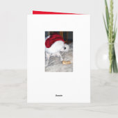 Beste mevrouw Claus JRT Kerstkaart Feestdagen Kaart (Achterkant)