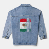 Beste Mexicaanse grootmoeder ooit Moederdag van de Denim Jacket (Achterkant)