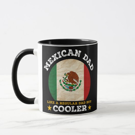 Beste Mexicaanse vader ooit Vaderdag Mexicaanse vl Mok (Links)