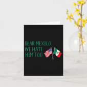 Beste Mexico - We haten hem te grappig Amerikaanse Kaart (Gele Bloem)