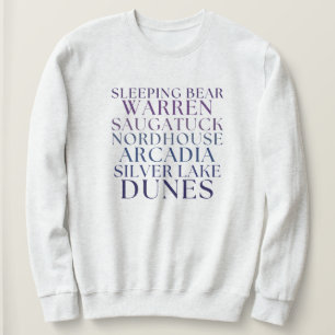 Beste Michigan Zand Duinen Michigan Theme Pullover